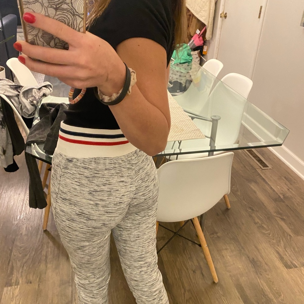 Grey joggers